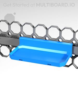 2x1 Shelf - Rail Slider