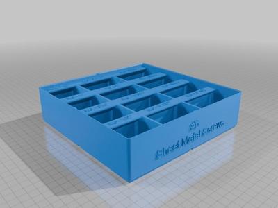 Gridfinity based #6 Sheet Metal Screw Bin
