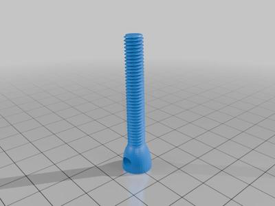 Model sailboat stay mount and turnbuckle