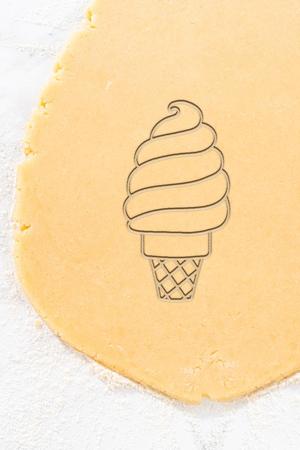 Ice Cream Cookie Cutter, Biscuit Cutter