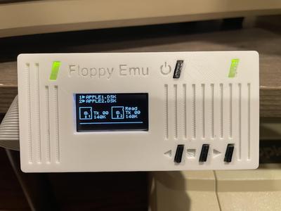 Floppy EMU Case with shelf mount and icons