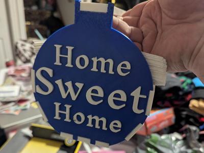 Home sweet home napkin holder