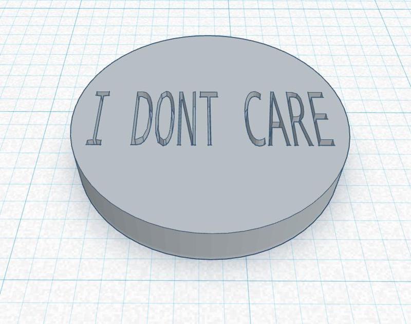 I DON'T CARE Coin