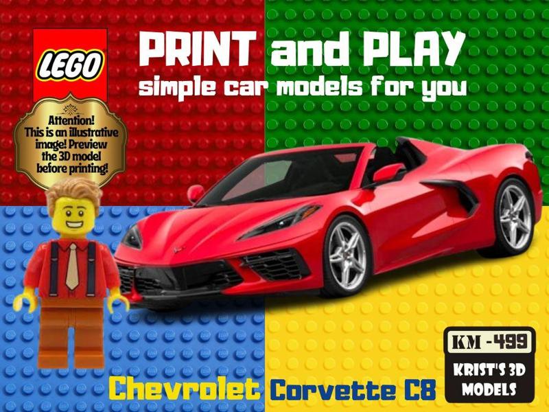 LEGO Chevrolet Corvette C8