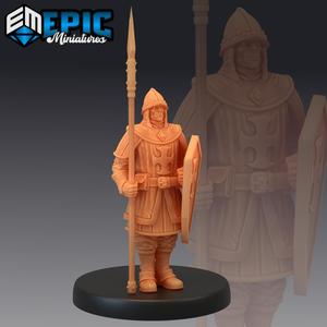 City Guard / Armored Warrior / Castle Knight / Male Human