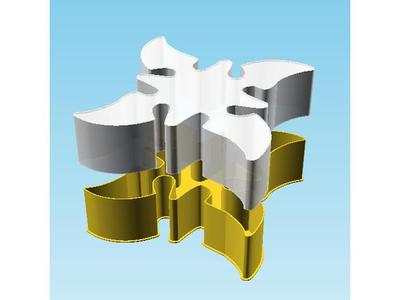 Shuriken 004C, nestable box (v2)
