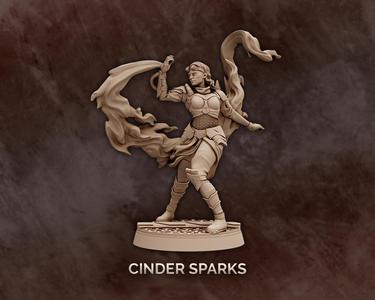 Cinder Sparks - Human Artificer/Wizard