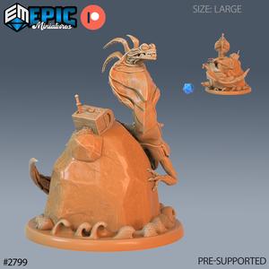 Cobra Lizard Treasures / Serpent Beast / Draconic Basilisk / Sand Snake / Dragonborn Reptile / Dragon Army