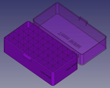 7mm WSM, Spring Latch, PIP Hinge Modular Ammo Box
