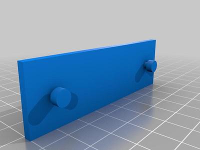 Skadis Keyhole Adapter (Parametric)
