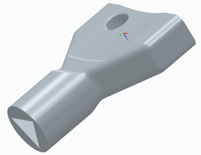 Llave triangular armario electrico