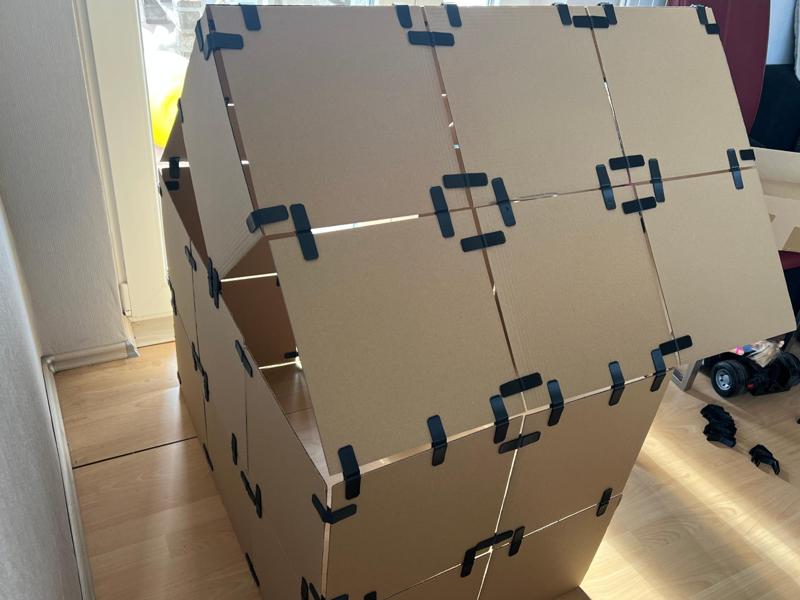 Bau dein Haus - Build your Home - Der KartonClip