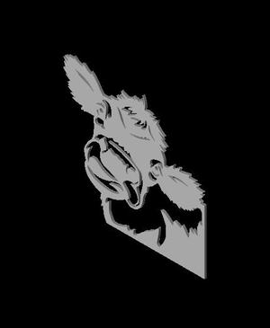 cow holstein funny.stl