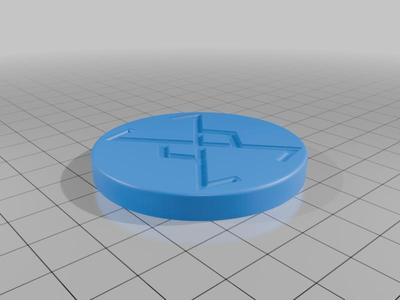 Renaissance Faire Viking Trading Rune Symbol Coin