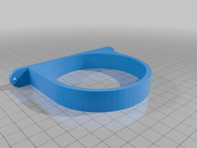 Wall mount for 80mm pipe