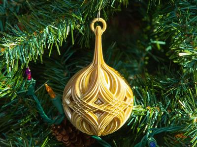 Starburst Christmas Ornament