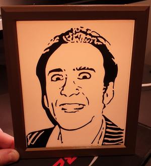 Nic Cage 2.5D Picture