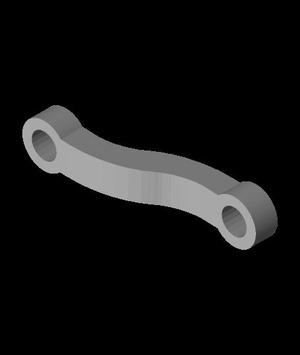 Part 18 left forward link.stl