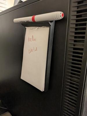 Magnetic Notepad Holder