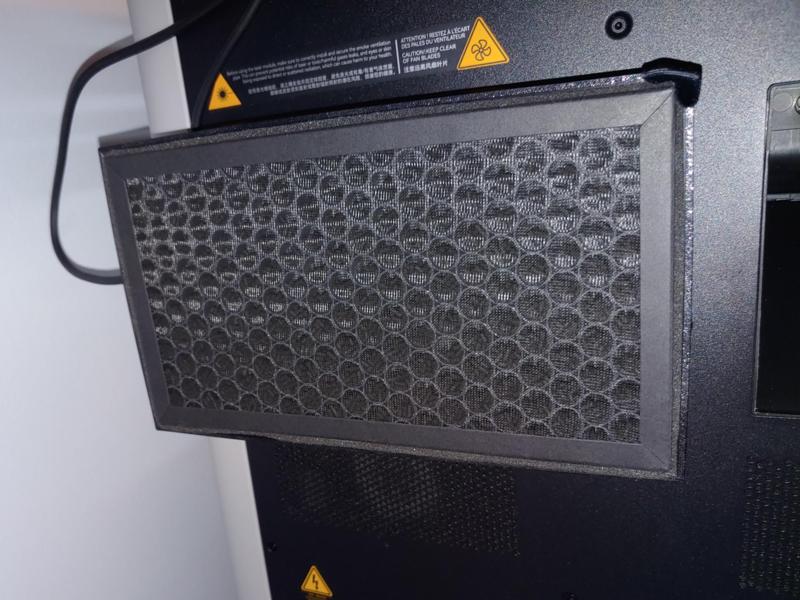 H2D Chamber Exhaust Housing  Hepa + Carbon Filter