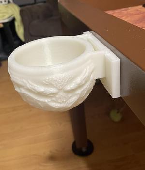 Project Ironside Game Table Goblet Bowl with slide plate