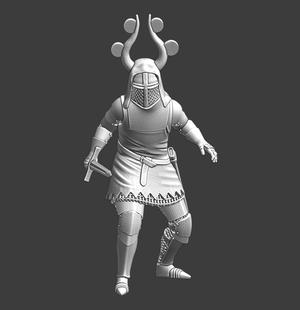 Danish King Valdemar - Battle of Visby