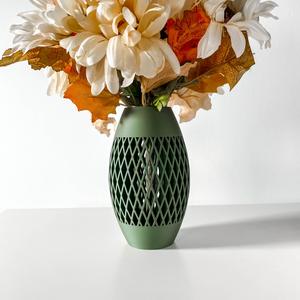 The Xero Vase, Modern and Unique Home Decor for Dried and Preserved Flower Arrangement  | STL Fil