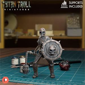 Crypt Skeleton 005 [Pre-Supported]