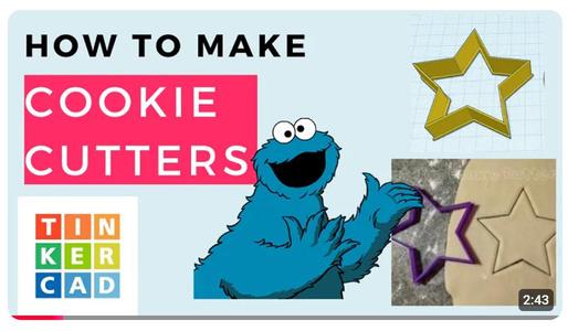 Cookie Cutters TinkerCad Tutorial
