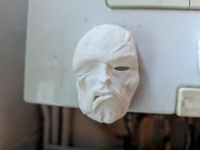 Incredible Melting Man Mini Fridge Magnet