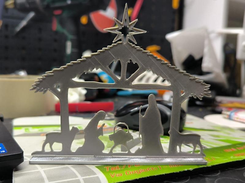 capanna natale semplice Nativity Christmas Hut