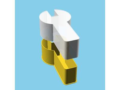 Flat key, nestable box (v1)
