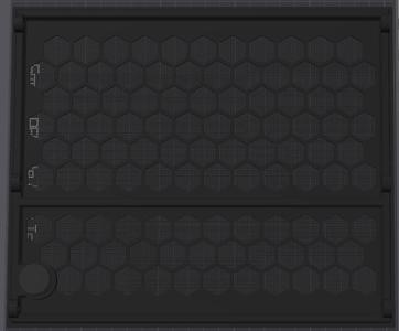 Case Cover with mesh + 2x 120mm vent version for 8 bay nas case