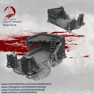 Dark Realms City of Corsairs - Shop Ruins