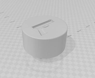 Tactile Switch Push Button Cap With Gun