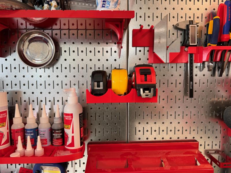 DDD Wall Control - 3x Tape Measure Holder