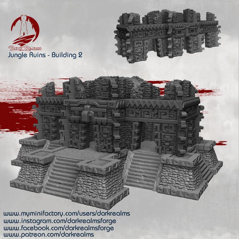 Dark Realms Jungle Ruins Building 2