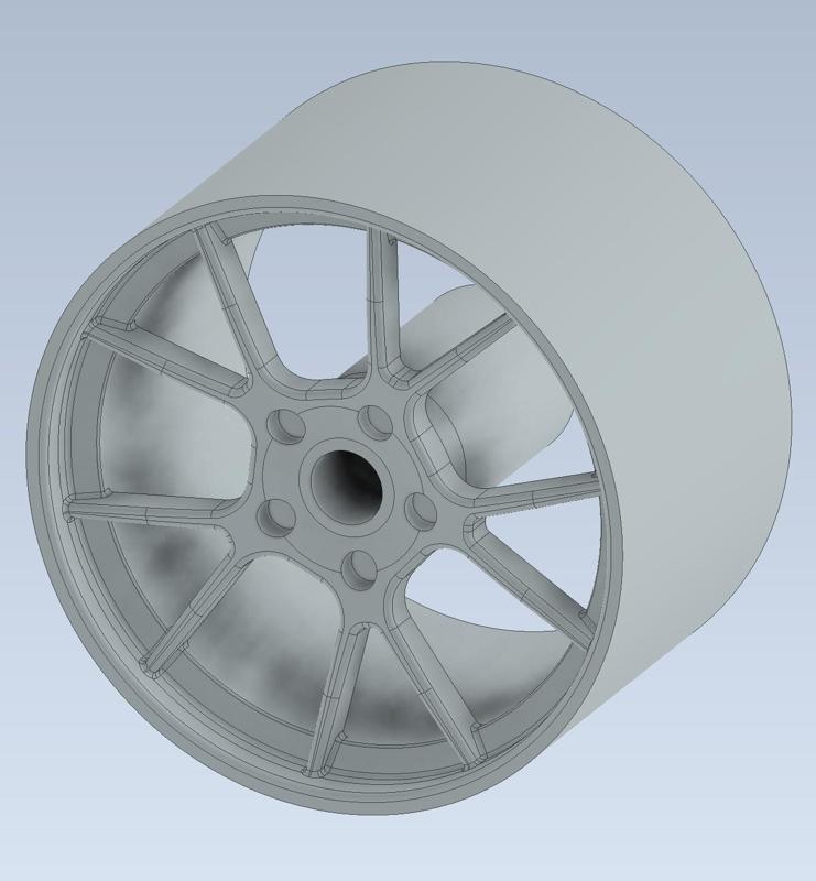 BBS RK inspired Hot Wheels rim