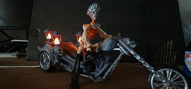 Ghost Rider Heloween Designer Ed van der Heijden.