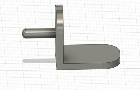 Shelf pin 5mm