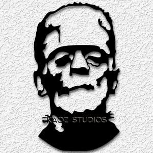 frankenstein wall art monster wall decor halloween decoration