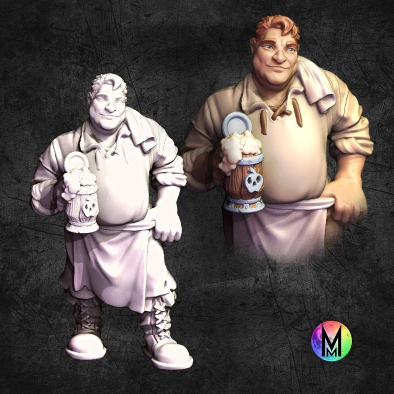 Barkeep - Harvey the Tavern Keeper