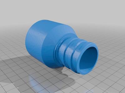 Cyclone dust separator / vortex filter adapter for Miele vacuum
