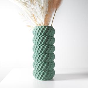 The Okos Vase, Modern and Unique Home Decor for Dried and Preserved Flower Arrangement  | STL File