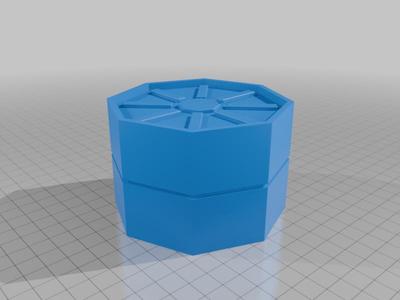 hexagonal container 