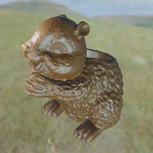 Squirrel pen holder