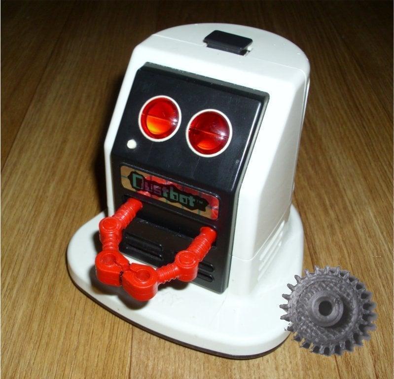 Tomy Dustbot SO-G front rubber gear replacement