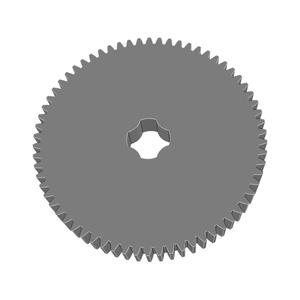 Gear Wheel PLN TTH66 BU00.75 SFT-SHD - SPN-GWH-0243