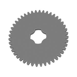 Gear Wheel PLN TTH44 BU00.25 SFT-SHD - SPN-GWH-0153