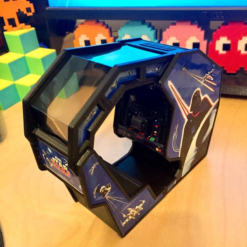 Atari Star Wars arcade cockpit cabinet